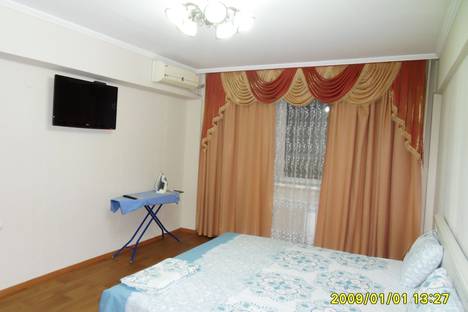 Однокомнатная квартира в аренду посуточно в Алматы по адресу улица Толе Би 125