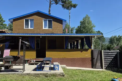 Дом в Красноярске, ДОМ С БАНЕЙ НА ШУМИХЕ, КРАСНОЯРСКОЕ МОРЕ