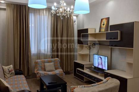 Двухкомнатная квартира в аренду посуточно в Тбилиси по адресу Ул.Иродион Евдошвили 18, метро Tsereteli