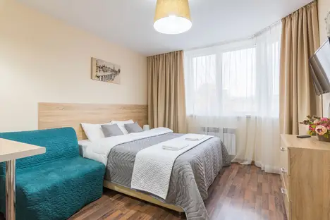 1-комнатная квартира в Санкт-Петербурге, улица Швецова, 8, м. Нарвская