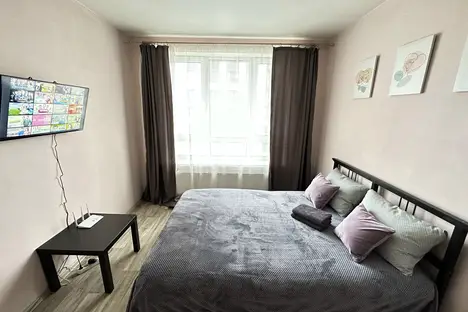 1-комнатная квартира в Уфе, ул. Рудольфа Нуреева, 6