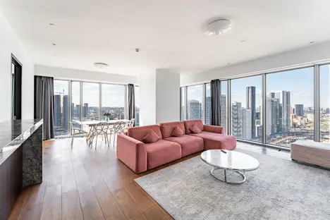 3-комнатная квартира в Москве, 1-й Красногвардейский проезд, 21с2, м. Международная