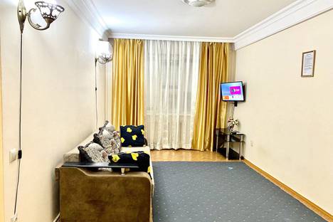 Двухкомнатная квартира в аренду посуточно в Махачкале по адресу проспект Имама Шамиля, 93