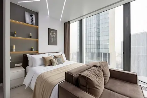 1-комнатная квартира в Москве, 1-й Красногвардейский проезд, 22с1, м. Международная