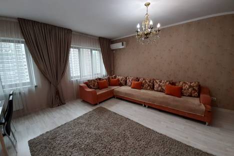 Двухкомнатная квартира в аренду посуточно в Алматы по адресу улица Айманова, 140блокБ5, метро Алатау