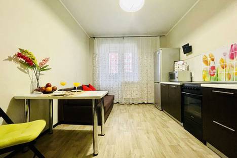 Однокомнатная квартира в аренду посуточно в Тюмени по адресу ул. Николая Ростовцева, 27к1
