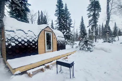 Дом в Шерегеше, шахтеров 28