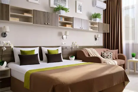 1-комнатная квартира в Ессентуках, Ессентуки, ул. Пушкина, 12к3