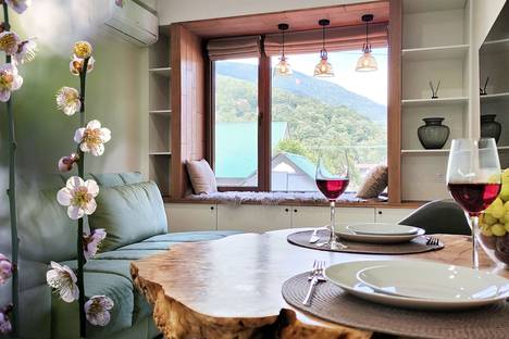 Двухкомнатная квартира в аренду посуточно в Красной Поляне по адресу ул. Турчинского, 89