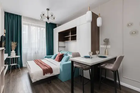 1-комнатная квартира в Москве, Москва, Ленинградский пр-кт, 35с2, м. Петровский парк