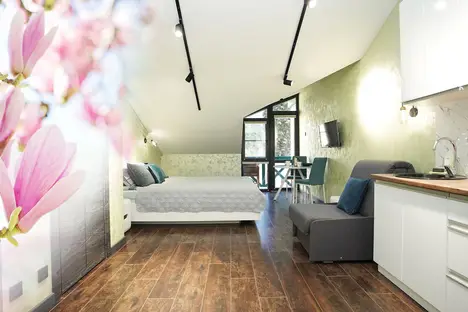 1-комнатная квартира в Красной Поляне, ул. Защитников Кавказа, 114