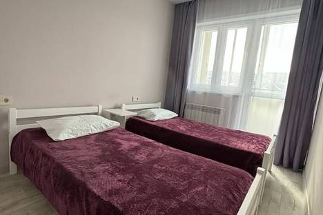 Двухкомнатная квартира в аренду посуточно в Иркутске по адресу мкр. Радужный, 106