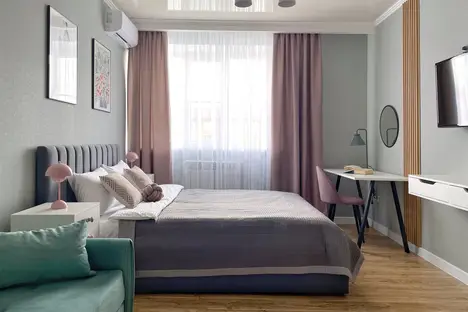 1-комнатная квартира в Ессентуках, ул. Орджоникидзе, 83к3