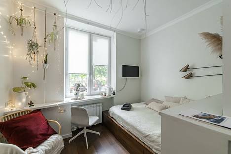 Однокомнатная квартира в аренду посуточно в Москве по адресу ул. Красина, 24