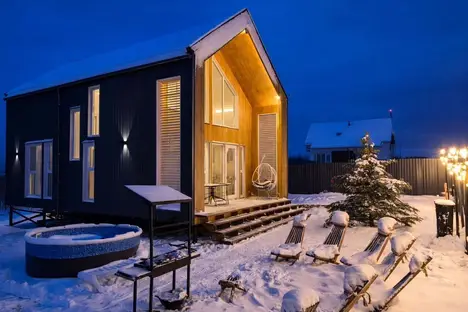 Дом в Московской области, Московская область, г.о. Клин, д. Голиково, кв-л Угловой, 7