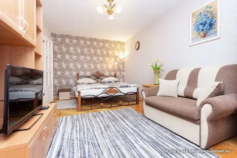 1-комнатная квартира в Минске, ул. Городской Вал, 9, м. Октябрьская/Купаловская