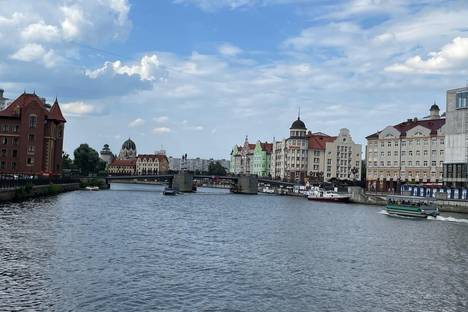 Двухкомнатная квартира в аренду посуточно в Калининграде по адресу Эпроновская ул., 15