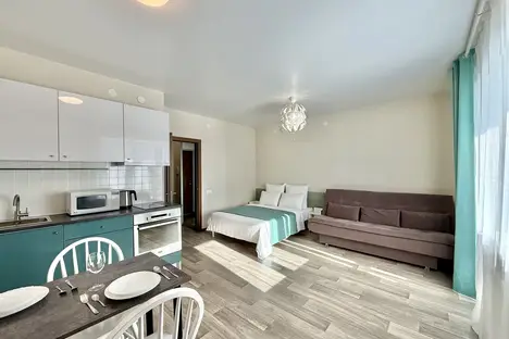 1-комнатная квартира в Казани, Казань, пр-д Созидателей, 9, м. Горки