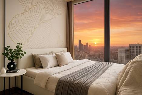 1-комнатная квартира в Москве, 1-й Красногвардейский пр-д, 22с2, м. Международная 1-комнатная квартира в Москве, 1-й Красногвардейский пр-д, 22с2, м. Международная