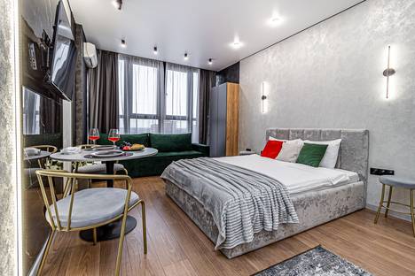 Однокомнатная квартира в аренду посуточно в Краснодаре по адресу ул. Героя Пешкова, 14к3