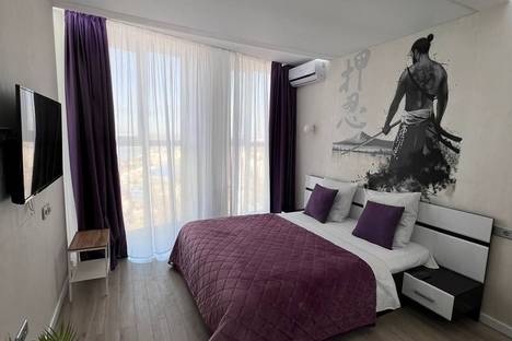 Двухкомнатная квартира в аренду посуточно в Астрахани по адресу ул. Набережная Приволжского Затона, 20Г