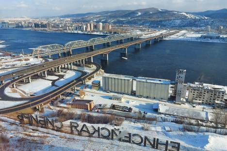 Однокомнатная квартира в аренду посуточно в Красноярске по адресу мкр. Николаевка, Дачная ул., 37