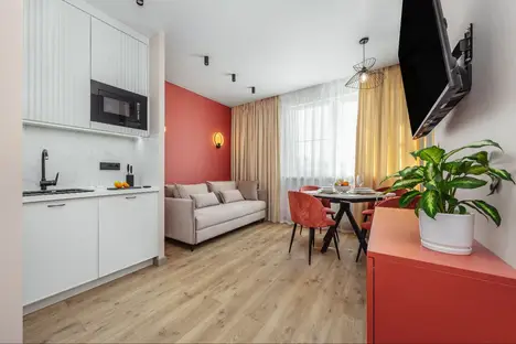 2-комнатная квартира в Сириусе, ул. Акаций, 34к7