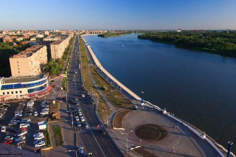 1-комнатная квартира в Омске, Иртышская наб., 13