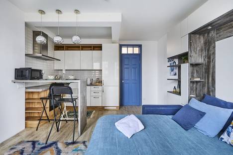 Однокомнатная квартира в аренду посуточно в Москве по адресу Новодмитровская ул., 2к7