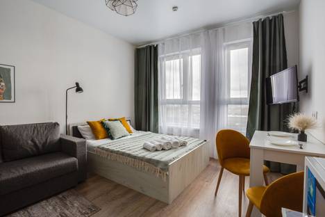 Однокомнатная квартира в аренду посуточно в Люберцах по адресу мкр. Зенино ЖК Самолёт, Озёрная ул., 2