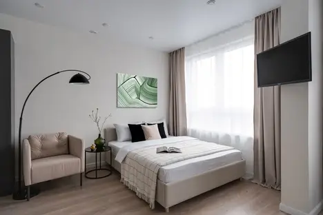 1-комнатная квартира в Московской области, Ленинский г.о., пгт. Мисайлово, мкр. Пригород Лесное, Пригородное ш., 2