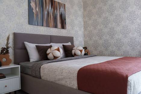 Двухкомнатная квартира в аренду посуточно в Самаре по адресу п. Управленческий, Солдатская ул., 12