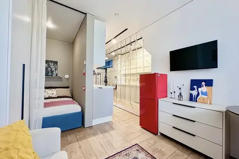 1-комнатная квартира в Сочи, Сочи, мкр. Бытха, Ясногорская ул., 16/2к4