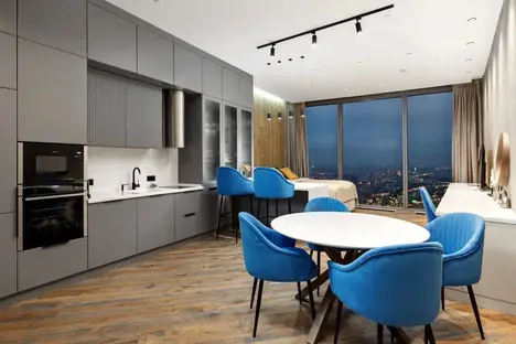 1-комнатная квартира в Москве, Пресненская наб., 12, Восток