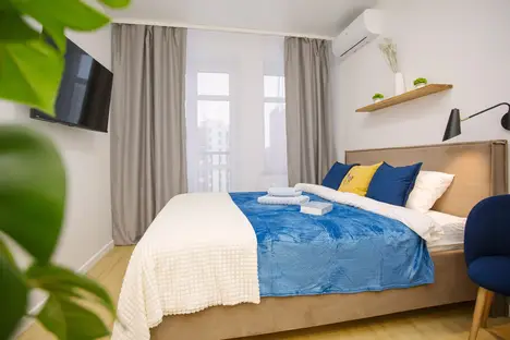 1-комнатная квартира в Ярославле, ул. Городской Вал, 15к2, Лазурь 2