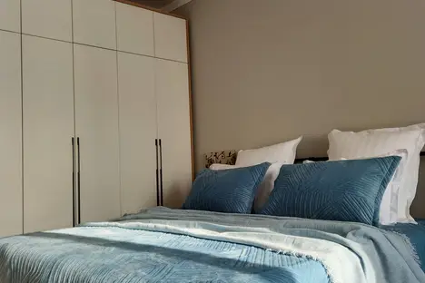 1-комнатная квартира в Алматы, Алматы, Наурызбайский р-н , мкр. Калкаман-2, ул. Абишева, 36/13к2