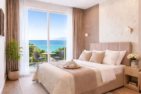 2-комнатная квартира в Калининградской области, Калининградская область, Светлогорский г.о., п. Лесное, Дюнная ул., 21к1