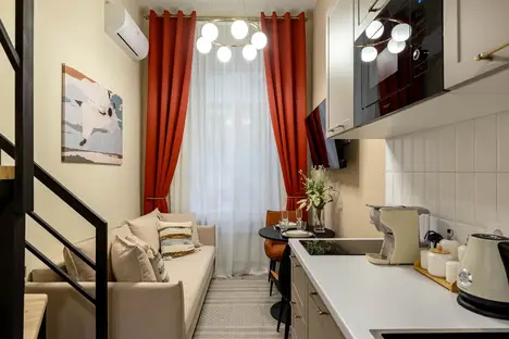 1-комнатная квартира в Москве, ул. Малая Дмитровка, 20