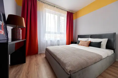 2-комнатная квартира в Московской области, Московская область, Ленинский г.о., д. Коробово, ул. Авиаторов, 6