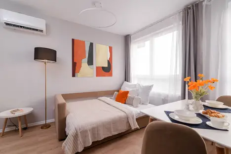 1-комнатная квартира в Московской области, Московская область, г.о. Люберцы, пгт. Мирный, ул. Академика Северина, 20