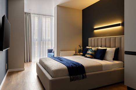 Однокомнатная квартира в аренду посуточно в Краснодаре по адресу мкр. Любимово, 16/1