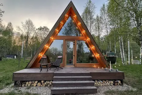 Дом в Московской области, Московская область, коттеджный п. Пойма Рузы-2