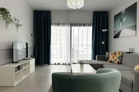 2-комнатная квартира в Северном Кипре, Северный Кипр, Caesar Blue Residential Complex, Sazbona