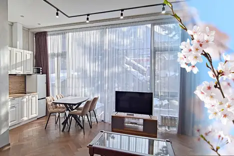 1-комнатная квартира в Красной Поляне, ул. Защитников Кавказа, 114