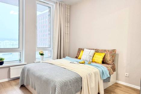 Однокомнатная квартира в аренду посуточно в Московской области по адресу Одинцовский г.о., с. Лайково, мкр. г.-Событие, 59