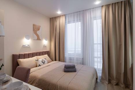 Однокомнатная квартира в аренду посуточно в Москве по адресу Новоостаповская ул., 20