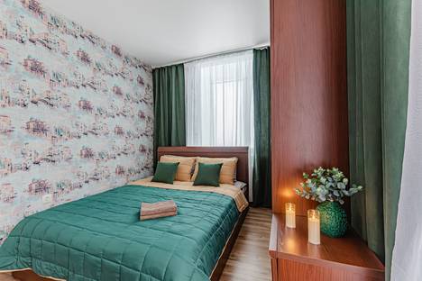 Двухкомнатная квартира в аренду посуточно в Казани по адресу ул. Баки Урманче, 8