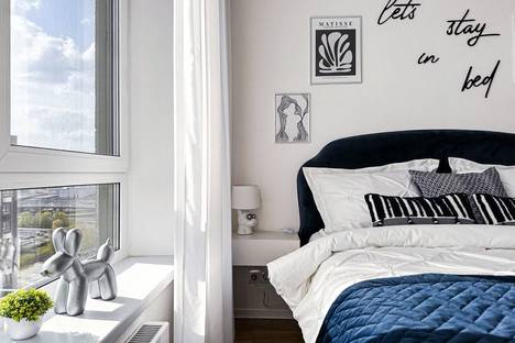 Двухкомнатная квартира в аренду посуточно в Москве по адресу 1-й Грайвороновский пр-д, 13к1