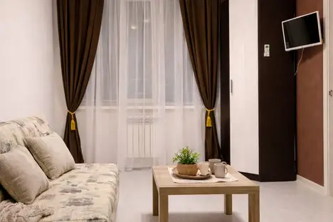 1-комнатная квартира в Ессентуках, ул. Орджоникидзе, 88к2