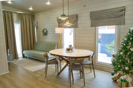 Дом в Октябрьском, ул. Белоглазова, 1